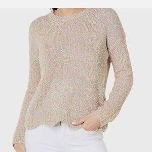 Lilly Pulitzer Gliana Multicolor Sparkle Rainbow Metallic!  Small!